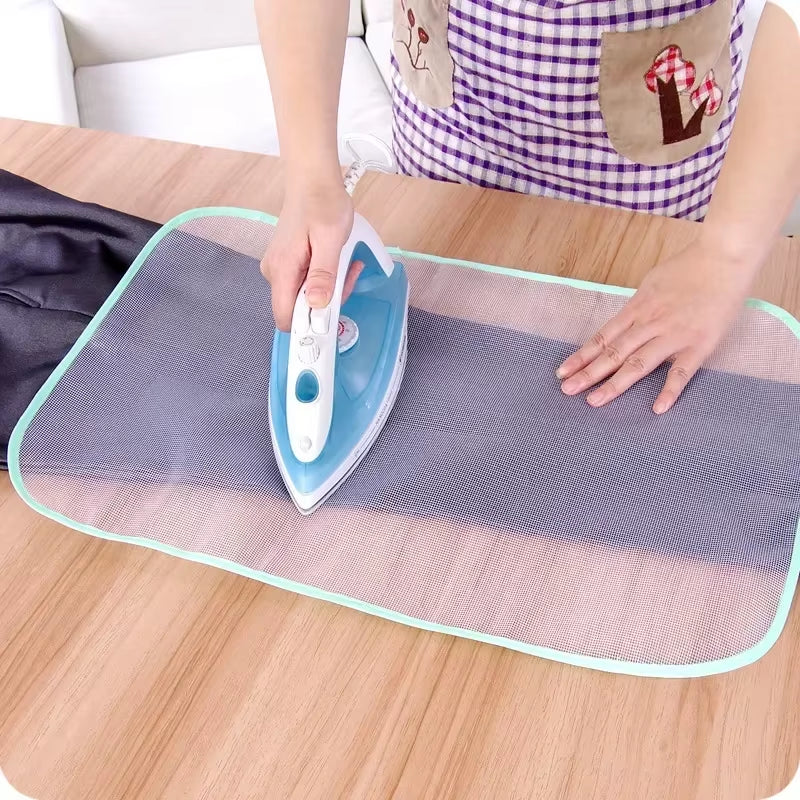 Protective Insulation Ironing Board Cover Cloth Guard Press Mesh Random Colors High Temperature Pad Ironing against Pressing