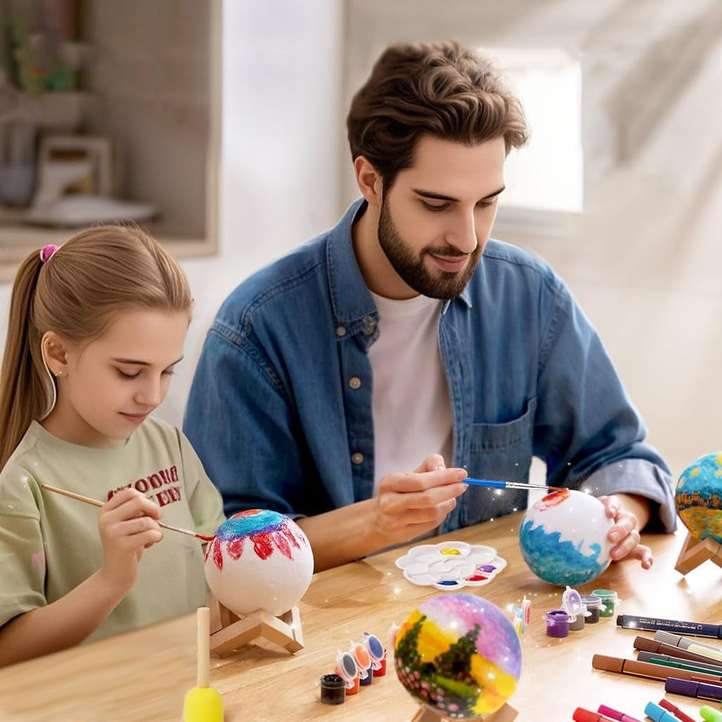 Arts and Crafts Kit, School Activities, Toys Birthday Gifts for Kids Girls Boys